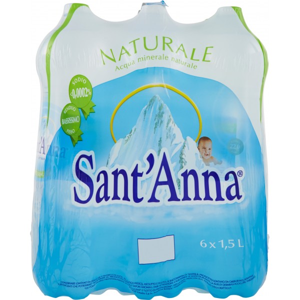 ACQUA SANT'ANNA 1,5 LT 6 BT PLASTICA