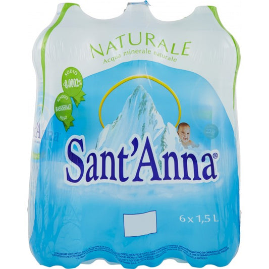ACQUA SANT'ANNA 1,5 LT 6 BT PLASTICA