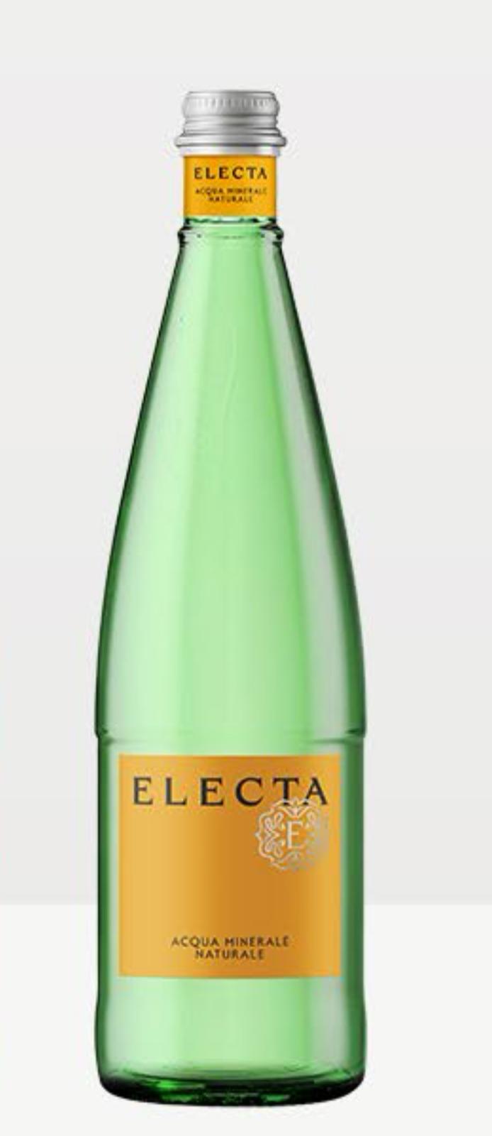 ACQUA NATURALE ELECTA 0,75L 12 BOTTIGLIE VAR VETRO