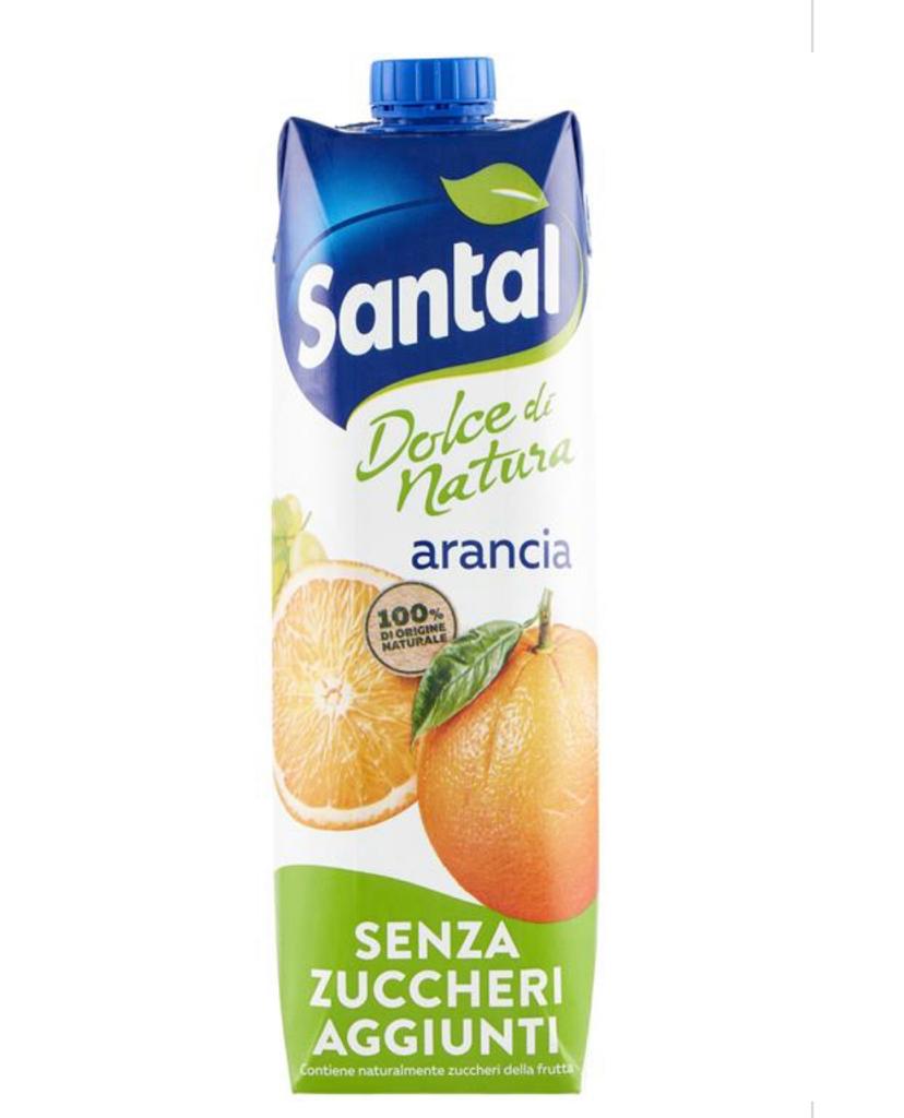 SANTAL ARANCIA LT 1 SENZA ZUCCHERI AGGIUNTI