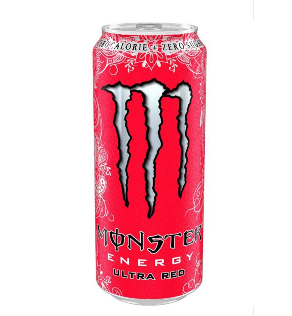 MONSTER ZERO ZUCCHERI ZERO CALORIE ULTRA RED