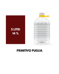 PRIMITIVO PUGLIA - 5 LITRI