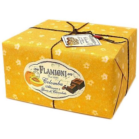 Colomba Flamigni  albicocca e cioccolato