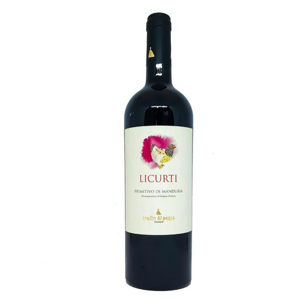 PRIMITIVO FI MANDURIA DOP BIO LICURTI 2021 -TRULLO DI PEZZA