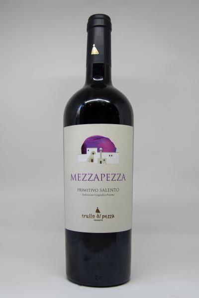 MEZZAPEZZA PRIMITIVO SALENTO IGP 2021 -TRULLO DI PEZZA