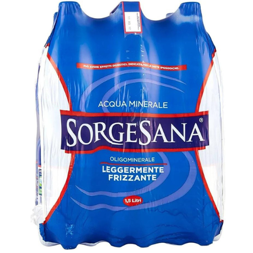 ACQUA SORGESANA 1,5 LT 6 BOTTIGLIE FRIZZANTE