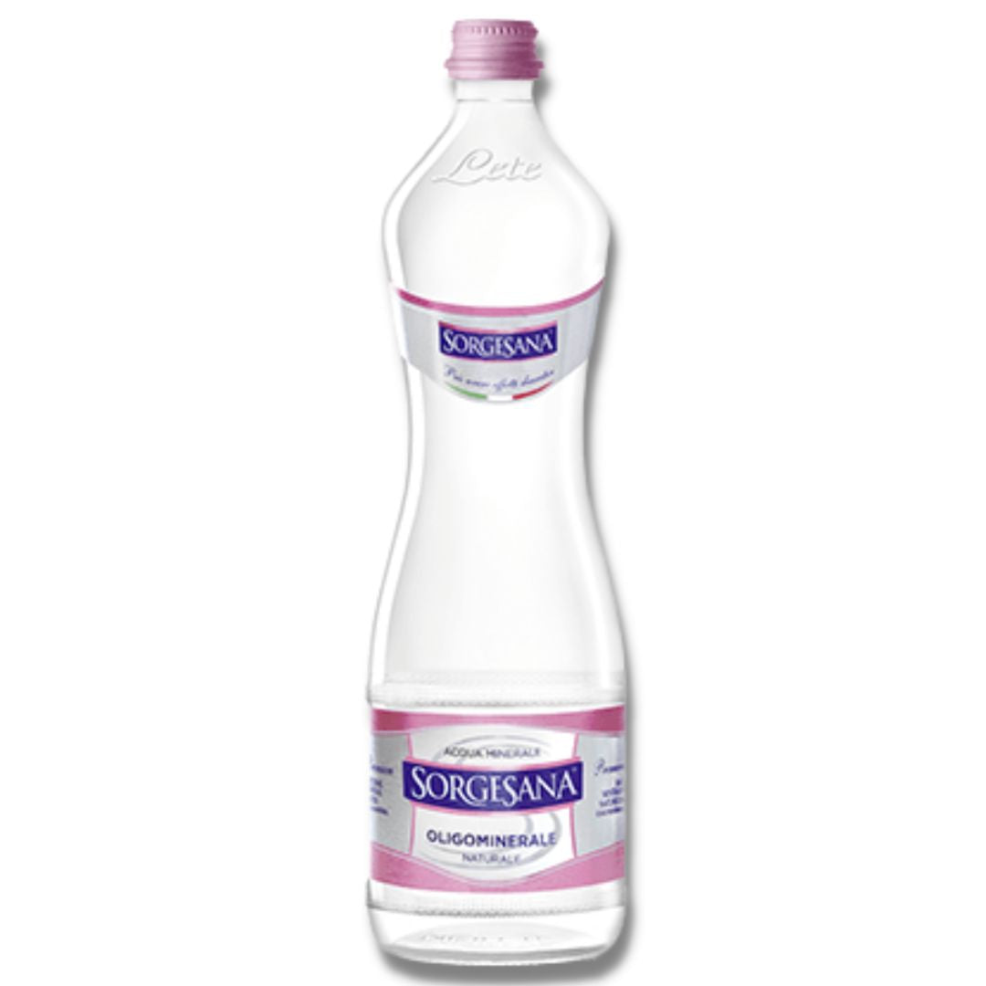 ACQUA SORGESANA VETRO PREMIUM 1 LT TAV 1X12 BOTTIGLIE (VETRO VUOTO A RENDERE)