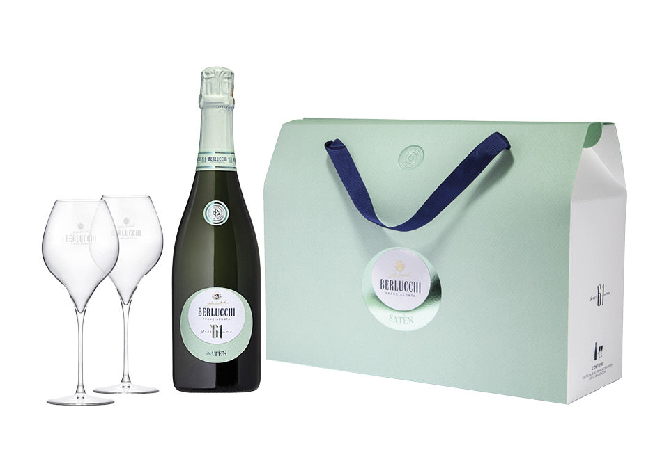 Berlucchi Bag Green - Franciacorta Satin