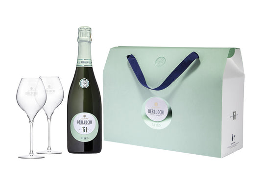 Berlucchi Bag Green - Franciacorta Satin