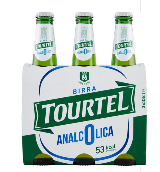 BIRRA TOURTEL 33CL BIRRA ANALCOLICA 3 BOTTIGLIE