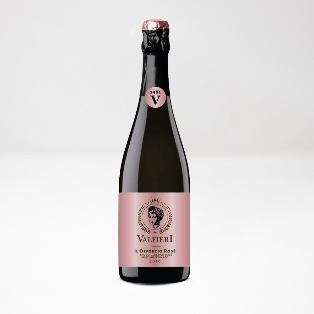 "IL DIVORZIO" METODO CLASSICO BRUT ROSE' 2019-VALFIERI